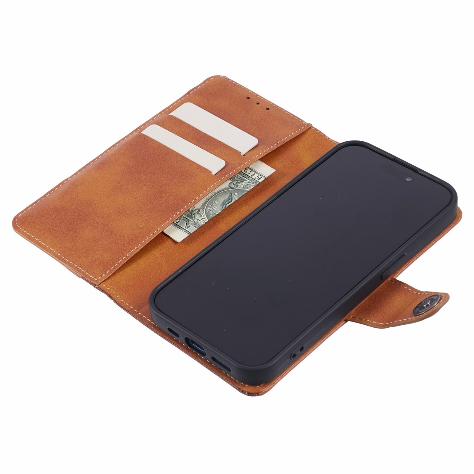 For OnePlus Nord CE4 5G Leather Phone Cover Crazy Horse Texture Phone Case Splicing Design For OnePlus Nord CE4 5G Leather Phone Cover Crazy Horse Texture Phone Case Splicing Design